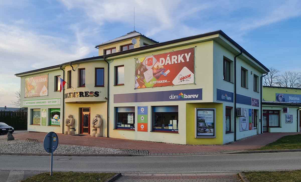 Budova sídla Golem Group